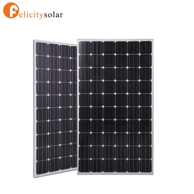 Panneau solaire monocristallin FL-M-300W (2) solutions solaires certifiées